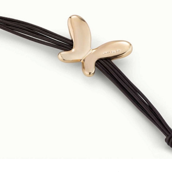 UNO de 50 Bracelet • Butterfly effect • Gold plated • Size M - Picture 3 of 14